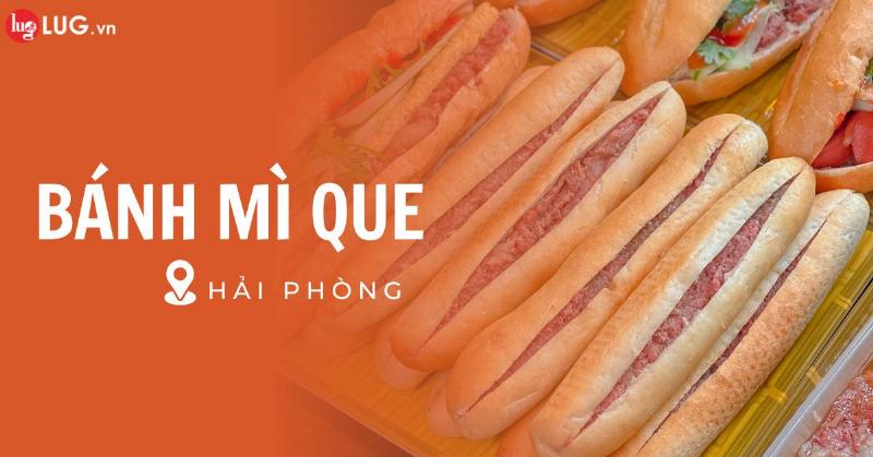 Chiếc bánh mì que cay Hải Phòng nhỏ nhắn với lớp patê và tương ớt bên trong